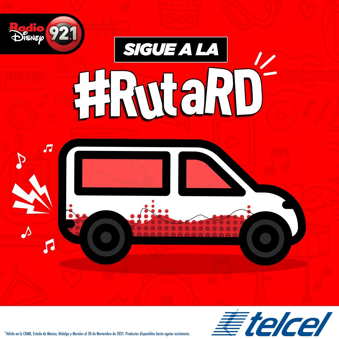 Radio Disney México on Twitter: "#PégateAl921 en la #RutaRD y participa por  increíbles sorpresas de Ron Da Error. Escucha tu radio para seguirla porque  estaremos cerca de Centros de Atención Telcel y