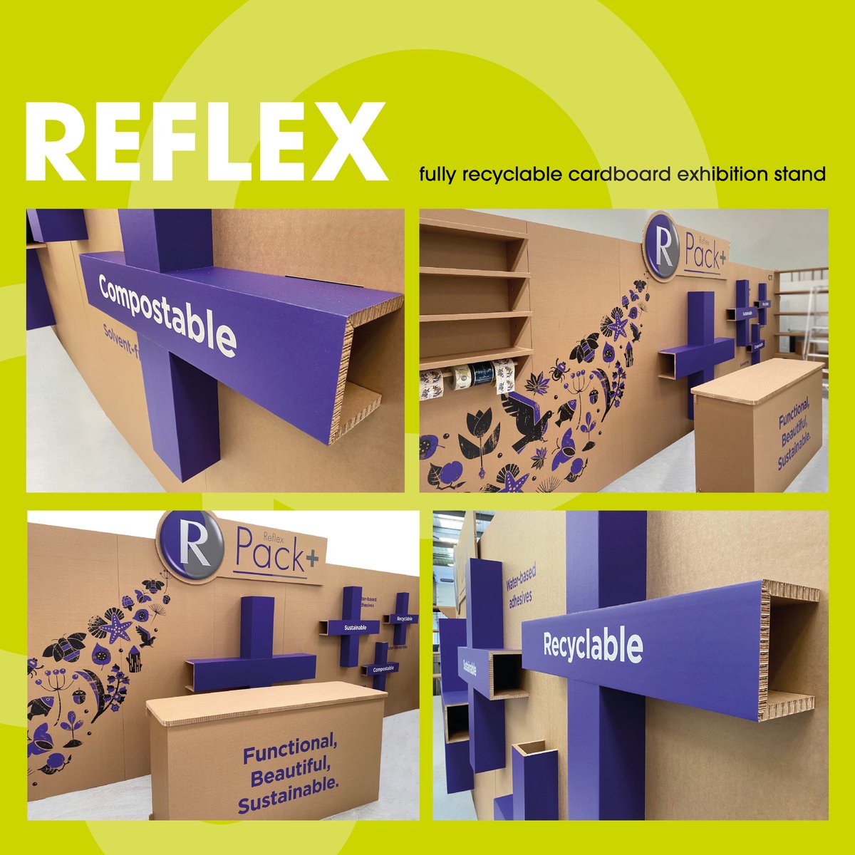 dataimagegroup's tweet photo. If you're exhibiting a #sustainable product then we believe the best way to do so is by having an environmentally friendly stage to showcase from ♻

Check out this 100% #recyclable exhibition stand we designed and built for @ReflexLabels from @swedboard  https://t.co/iJBIKUCi9b https://t.co/MQov7I6QXk