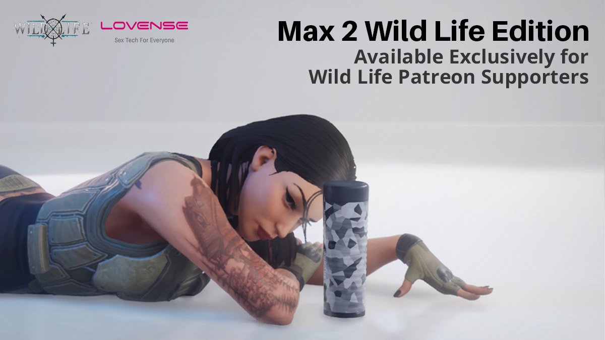 LovenseOfficial on X: Get your hands on a Lovense Max 2 Wild Life  Edition—our first-ever official collaboration with the epic team at Wild  Life (@AdeptusSteve). Available exclusively for Wild Life Patreon  supporters.