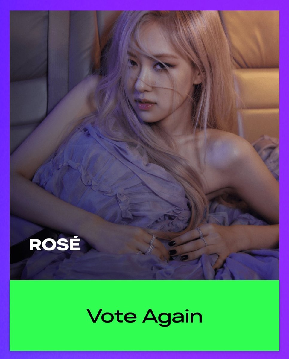 BLACKPINKGLOBAL's tweet photo. [ #MTVEMA 2021 ] 

Don't forget to drop your votes too (while voting on AAA) for #LISA and #ROSÉ on BEST K-POP category! 

📝UNLIMITED VOTING
🗳️https://t.co/szwEFBHquj

#BLACKPINK #블랙핑크 @ygofficialblink @BLACKPINK https://t.co/dhU8TUajEM