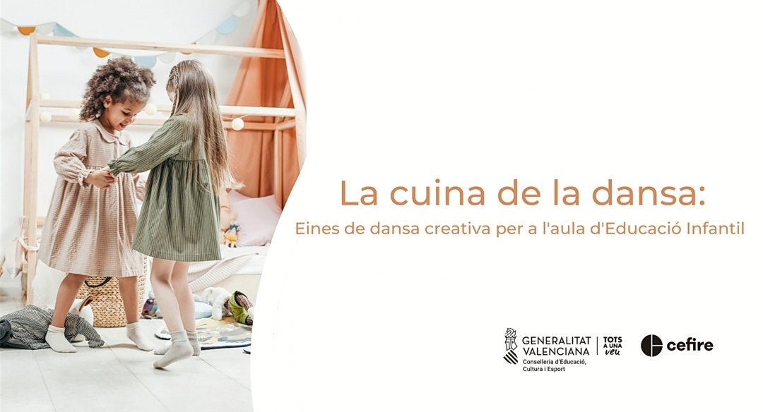 CEFIREambitEI's tweet photo. ✍🏼 En inscripció la formació presencial "La cuina de la dansa: Eines de dansa creativa per a l'aula d'Educació Infantil"
📌 On tractarem la dansa com a font de descoberta, coneixement i enriquiment personal ✨🚀
🎁 Tota una experiència, més informació ací:
https://t.co/teoAzkznEy https://t.co/KxoJGhHMQN