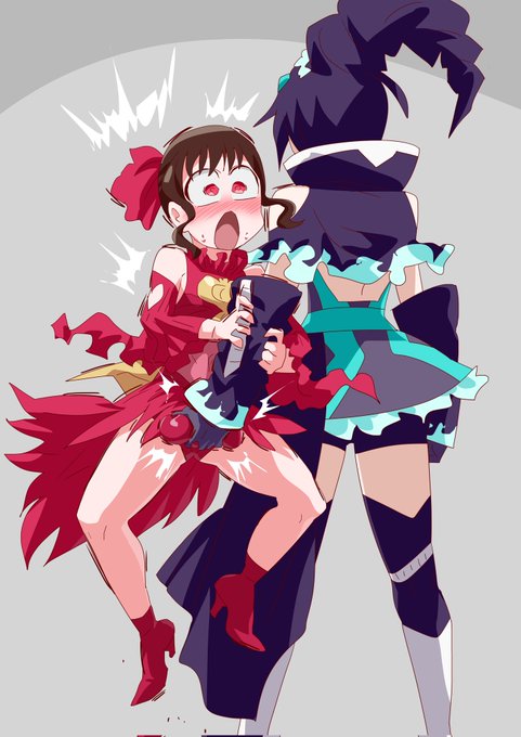 アギレルくんにも容赦しないカゲーラちゃん #キュアライダー #ライダー少女 