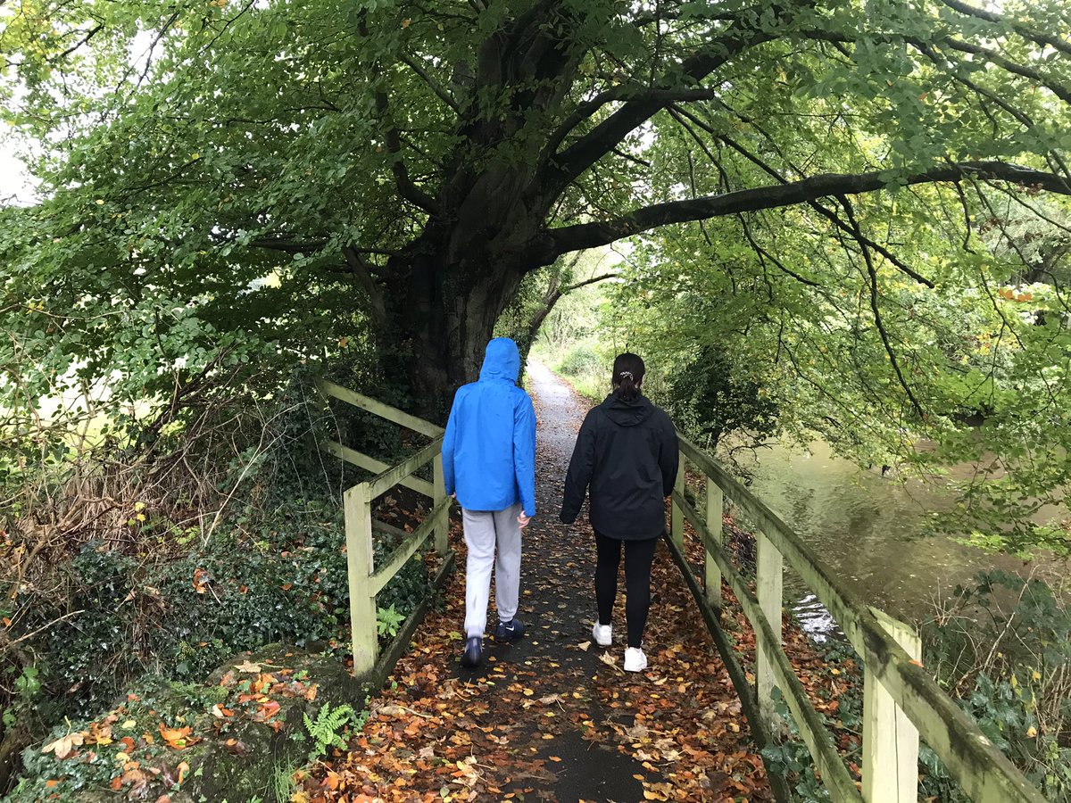 siobhanpharding's tweet photo. Wet half term walk with the teens #ShawsBridge @WeatherCee @angie_weather @barrabest @geoff_maskell @bbcniweather https://t.co/CCcpl3Jd3Z