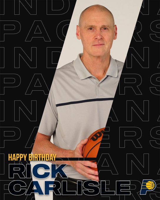 Join us in wishing head coach Rick Carlisle a happy birthday! 