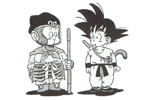 treevax's tweet photo. Gokû dans le tome 42 si Toriyama-sensei avait gardé son design original: https://t.co/2zc6EjNXSI
