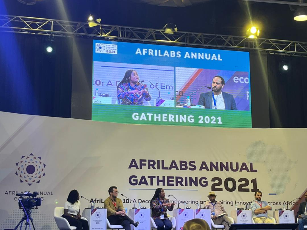 Happy birthday @afrilabs. I'm grateful to moderate the opening panel at Afrilabs annual gathering 2021 and 10 years anniversary. Thank you for the wonderful panelists <a href="/Nekesa/">Nekesa J. Were</a> <a href="/RobertMuhia1/">Robert</a> <a href="/Dario__Gln/">D</a> Beny (@Make_IT_Africa) Nneka (<a href="/isnhubs/">Innovation Support Network (ISN) Hubs</a> ) #Afrilabs #MakeITAfrica <a href="/africatechie/">Rebecca Enonchong</a>