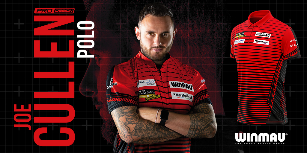 Winmau's tweet image. Joe Cullen Shirt ⚫️🔴

Designed by @rockstar_13_ to be visually stunning whilst also withstand the rigours of TV darts on hot stages, made from light weight moisture wicking fabric.

➡️ Explore: winmau.com/winmaulaunch20…

 #WinmauLaunch #TheRockstar