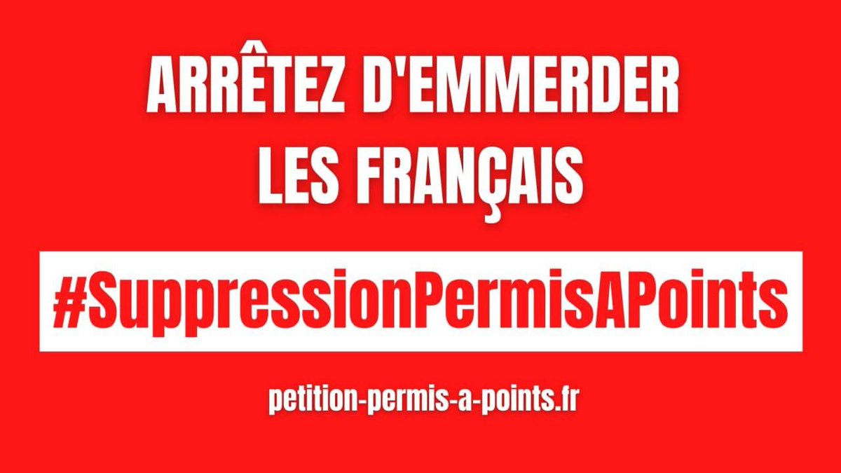HervePint42's tweet photo. #SuppressionPermisAPoints https://t.co/ukFq6SoOgn