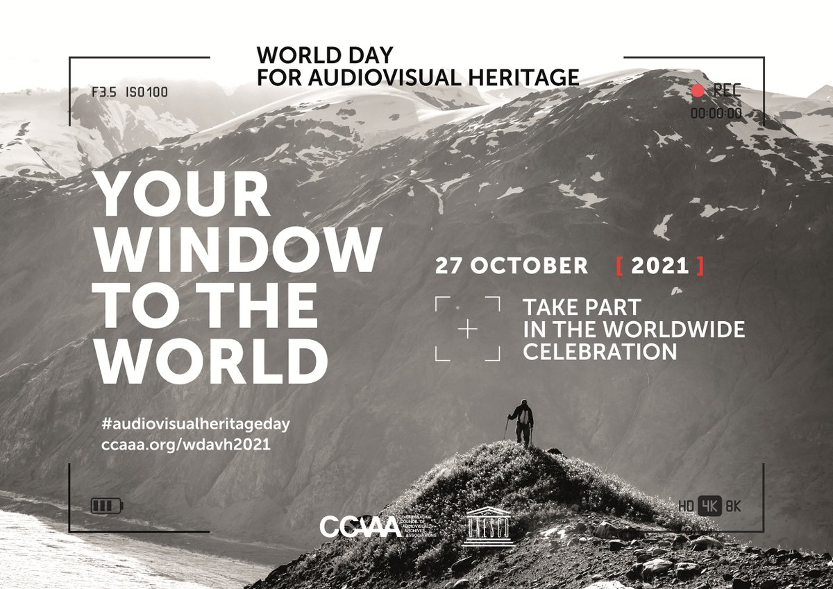 thegreatbear's tweet photo. Happy UNESCO #AudiovisualHeritageDay everyone! Funders &amp; Philanthropists, please believe us, this is urgent! C20th audio and video heritage on tape is decaying now and will be lost, if we don't preserve it. #AudiovisualHeritage #MemoryoftheWorld #AVArchives
#AVPreservation https://t.co/pOpJvELyNy