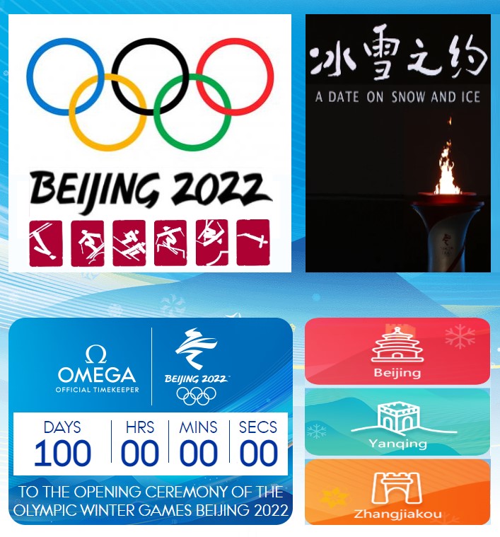 Restam exatos 100 dias para a abertura de <a href="/Beijing2022/">Beijing 2022</a> no dia 4 de fevereiro. Quase 24 anos depois, o Estádio Ninho dos Pássaros receberá outra festa olímpica, agora com os esportes sobre a neve e gelo. Será primeira cidade a sediar as 2 versões ❄️🌞. 
beijing2022.cn/en/