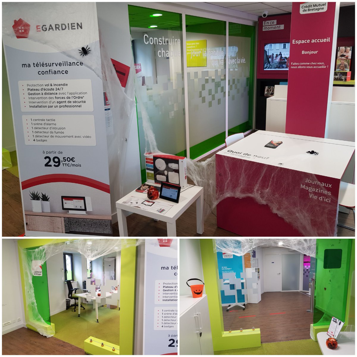 🕷️ Des bonbons ou une simulation! 🎃
Happy Halloween de la part de l'équipe de Languidic 🕸️
<a href="/WeAreArkea/">WAA|Actus</a> <a href="/CMBretagne/">CMBretagne</a> <a href="/cmb56dev/">CMB 56 Développement</a> <a href="/cmarkea/">Crédit Mutuel Arkéa</a>