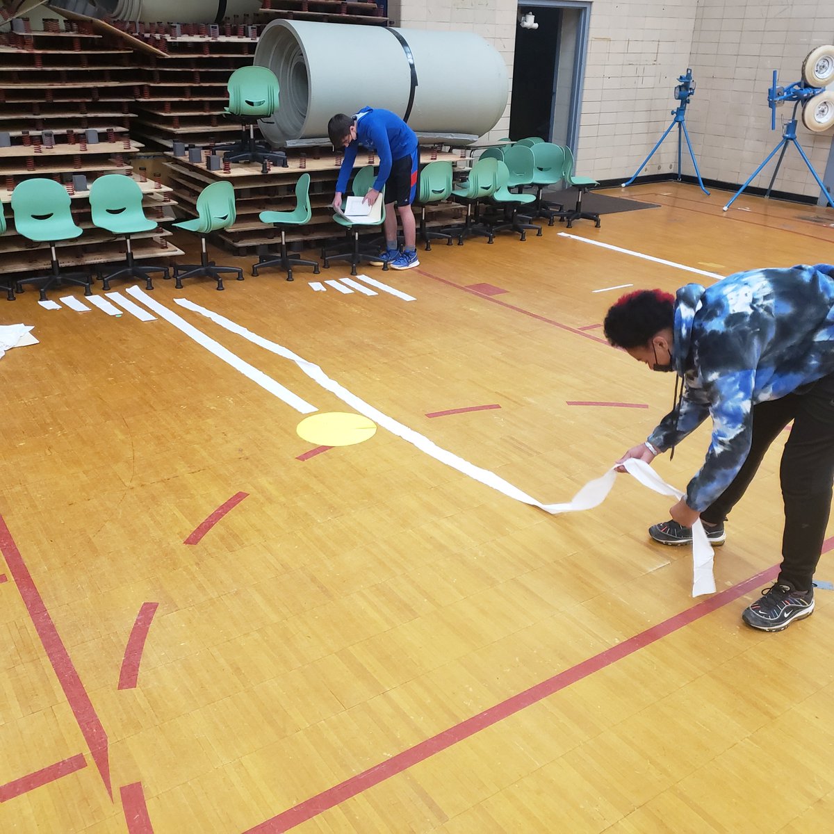 FSO Environmental Science students building scaled models of our solar system #rangerpride