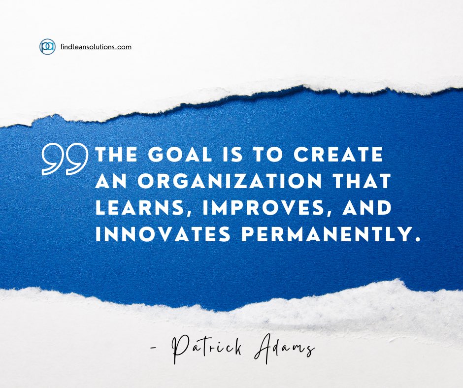Never become content with the status quo‼️‼️‼️

Is your organization content with your current operations? 

Or are you seeking out greater opportunities to develop new and/or improved products and processes for your customers? #lean #leansixsigma #findleansolutions
