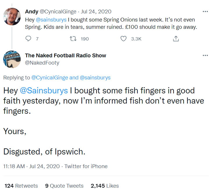 SezRamos's tweet photo. Ok so the original tweet has been deleted so here's an image. But really the replies... I'm in stitches!!! https://t.co/OWhwjD7j2P