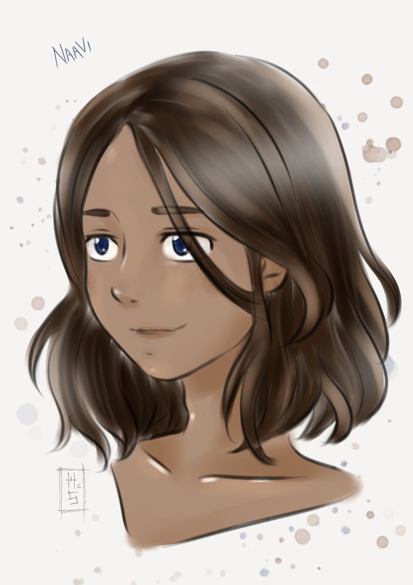 maoshiroart's tweet photo. Hace tiempo que no hago nada con mi OC Naavi asique dibu rápido de su carita! que no quede en el olvido! 😋 #originalcharacter #naavi #maoshiroart https://t.co/j2Nj0dEBUt