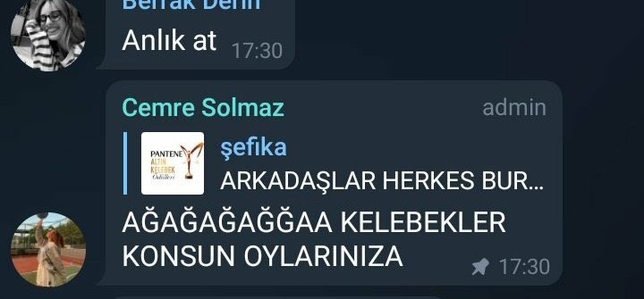 Cemre Solmaz denen şahısın ciddi anlamda tiktok hesabının kapatılması lazım aşırı kötü örnek oluyor onu takip eden küçük yaştaki çocukların eğitim hayatına engel olduğunu düşünüyorum ben Yani normal değil zorla duygular kullanılarak oy attırmak ne demek Ya ?