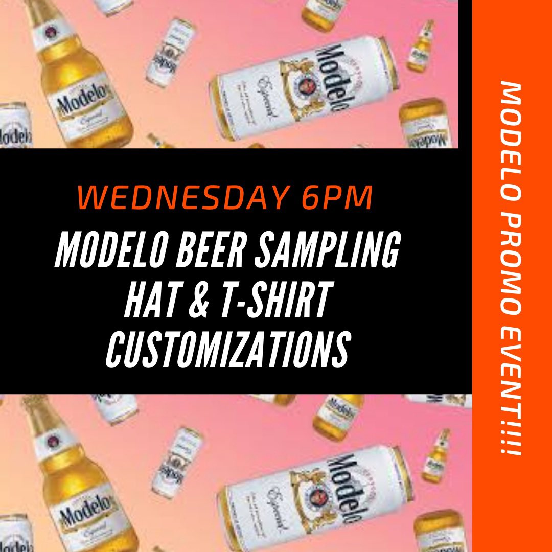 Thanks <a href="/ModeloUSA/">Modelo USA</a> for hosting this cool promo event with us!! 🥰🍻