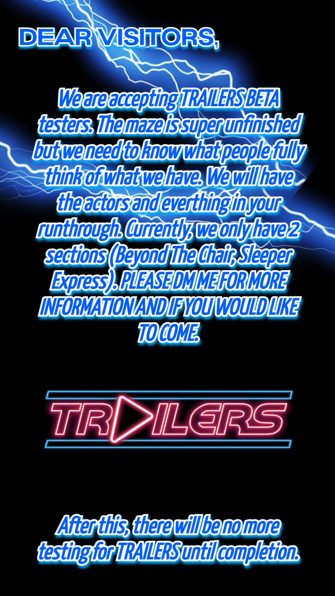 TaylorDevelopm1's tweet photo. We are doing TRAILERS BETA testers! It isn't even halfway done, but we are doing this to test if everything works and we need opinions. 

-PLEASE DM Harry Taylor (harryjtaylor26)#3364 ON DISCORD FOR MORE INFORMATION.

#THORPEPARK https://t.co/gqLgtOS6Hl