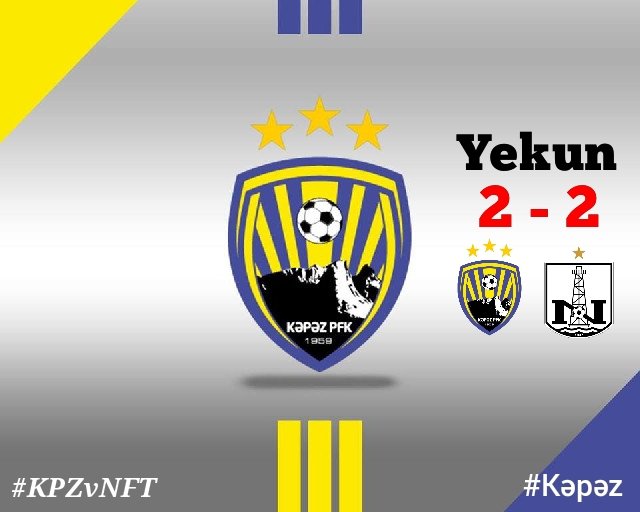 kepez_pfc's tweet photo. Komandamız doğma meydanda rəqibi ilə 2 - 2 hesabı ilə bərabərə qaldı

#Kəpəz #Kepez #Kapaz #Neftçi #Neftchi #Neftci #match #1cidivizion #AFFA #PFL #matç #oyun #Ganja #Gence #Gəncə https://t.co/FclhOu21JG