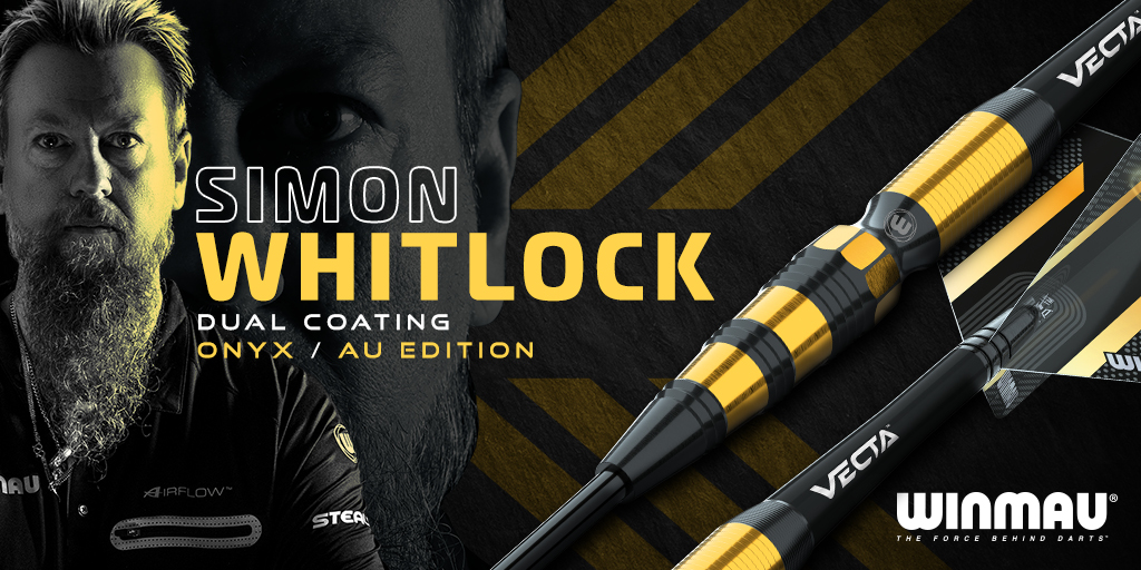 Winmau Simon Whitlock - Dual Coated Onyx / AU Edition