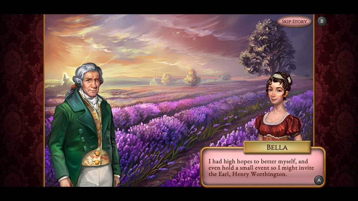 WoodSylva's tweet photo. My previously bare ballroom is improving, and the story is progressing. #RegencySolitaire is really fun, very relaxing, great solitaire, story, and graphics. Would love more games like this on switch. #NintendoSwitch https://t.co/d0RE7cvD8C