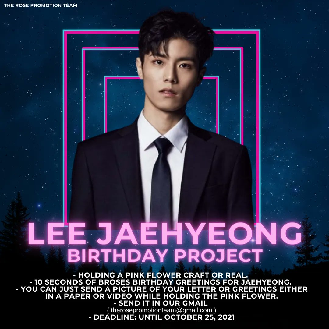 gudwonhoon's tweet photo. ‼️ JAEHYEONG'S BDAY PROJECT GIVEAWAY ‼️
TRPT (@PromoteTheRose) received a small number of entries for this project :(
I wanna help making this project successful so I'm giving 500php to 1 winner on exactly Nov. 3 🤗 https://t.co/jevdaG5lML