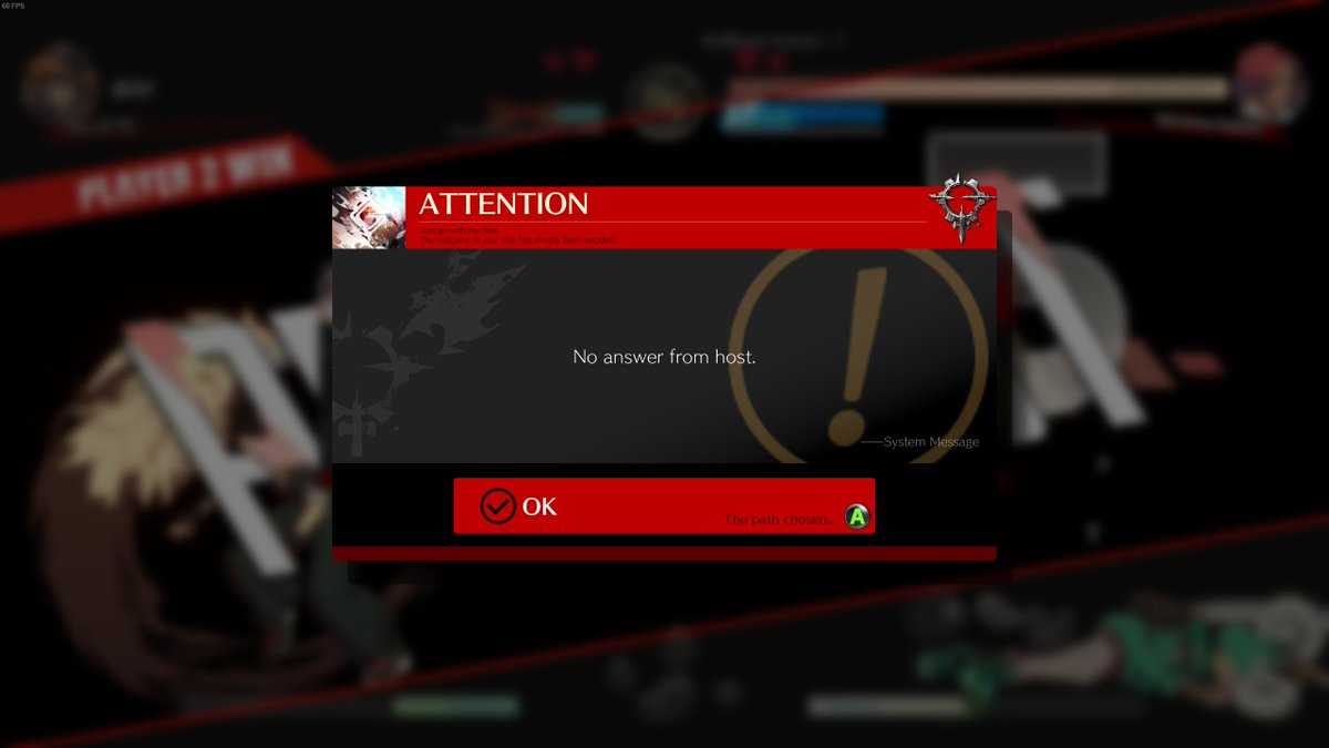 donkeyknifer's tweet photo. Playing some GG again, ragequit May amongst my first 3 opponents and inputs still not registering. Ah well https://t.co/HjU0yV8gQR