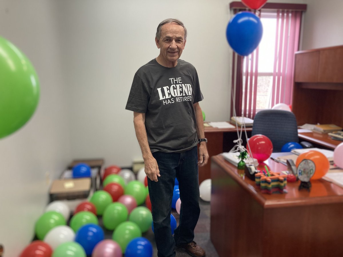 Big day as our founder and CEO Gordon Hickman, my dad, offically retires. Proud and honored to have worked side by side for the past 12 yrs.