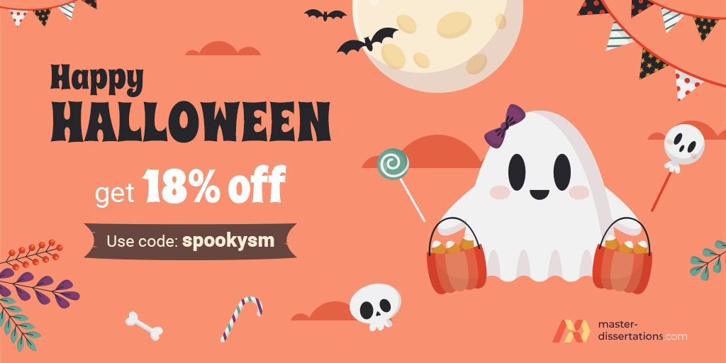 Happy Halloween! Special offer 18% OFF use code ❤ spookysm ❤ ends 02.11.
master-dissertations.com/order/?discoun…
#halloween2021 #holidaydiscount