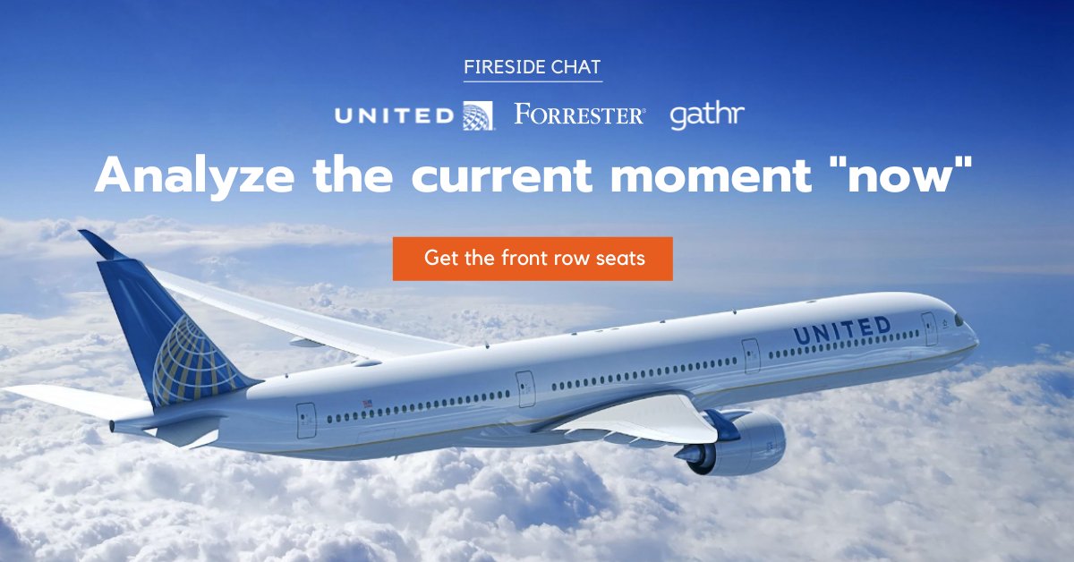 Gathr_One's tweet photo. Join our upcoming session to take a deep dive into the future of the aviation industry and discover how United Airlines leveraged a data-first approach to fuel significant growth. https://t.co/WM9bPnD5PJ https://t.co/tk9ftqRWxr
