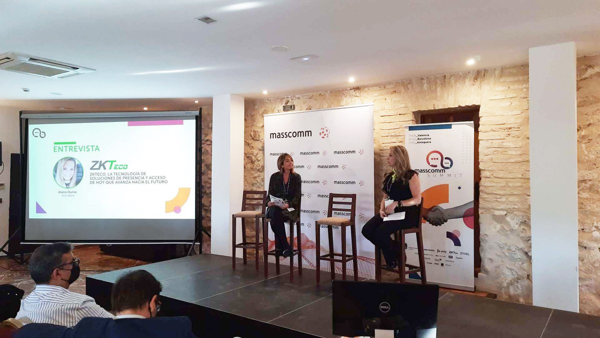 ZKTeco_Europe's tweet photo. Hoy en la jornada final del #MasscommSummit2021, Alana Dunia, Business Development Manager en ZKTeco Europe habla sobre las últimas soluciones de #controlpresencia y acceso de ZKTeco → https://t.co/V4z4UqsZMa
https://t.co/cpLjMmaH9Q
#Masscomm #ZKTecoEurope #ZKTeco https://t.co/hyiI6Ozh66