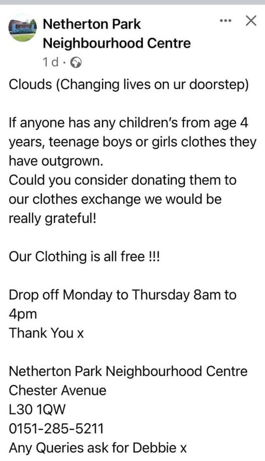 Fazakerley Community Federation and library tweet media