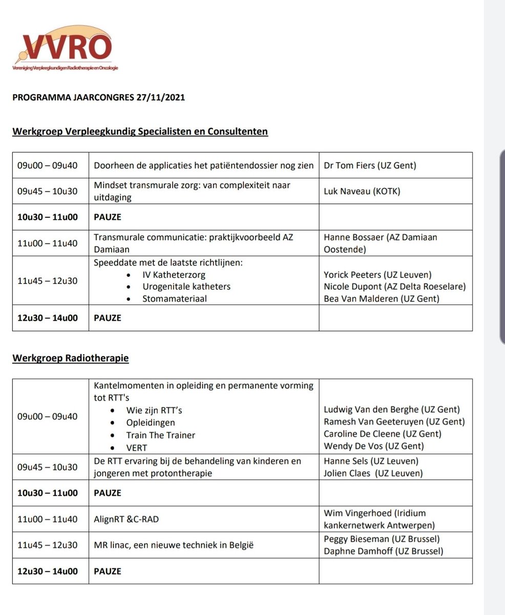 vvro5's tweet photo. 📣⚠️ Het programma voor het jaarcongres van de @vvro5 is definitief ‼ Tijd om jullie in te schrijven 💻👨‍💻. Het ziet er alvast interessant uit 🔝. 📣‼ https://t.co/hOYsTLOYlq