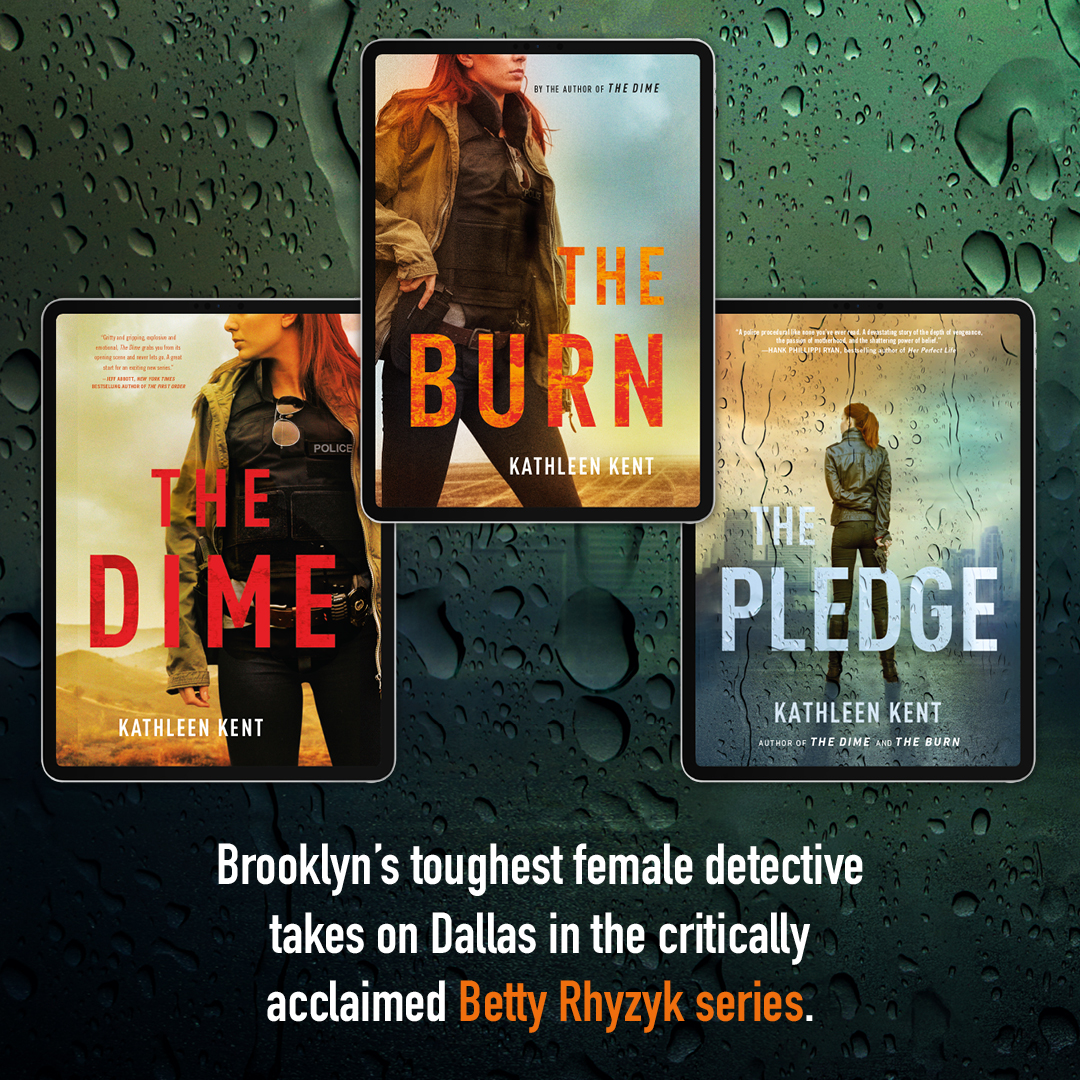AriesFiction's tweet photo. Dallas, Texas is not for the faint of heart. Good thing for #BettyRhyzyk she's from a family of take-no-prisoners Brooklyn police detectives.

#TheDime, #TheBurn and #ThePledge by @kathleenkent214 are all out Nov 11th in eBook.

Pre-order yours today: https://t.co/vPEI7WlveE https://t.co/BC1ioZr9O0