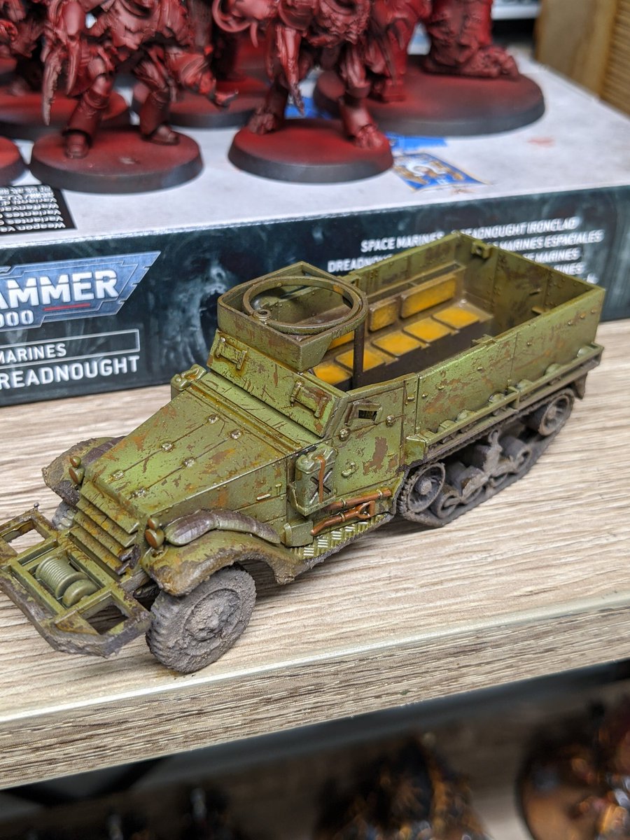 Chipping tutorial coming soon - it is easier then you might think!

In the meantime check out another Bolt Action Episode!
youtu.be/Obd4nRzBPCs

#warlordgames #boltactionminiatures #ww2wargaming #historicalwargaming #28mmwargaming #28mmminiatures #blackpowder #wargame