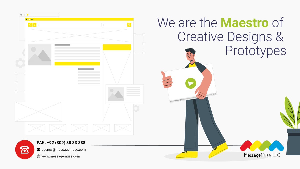 MessageMuse's tweet photo. Let the CREATIVE DESIGNS do the talking! Being a maestro of #creativedesigns and prototypes, MessageMuse LLC is here to meet all your design needs at a competitive price tag
𝐋𝐞𝐚𝐫𝐧 𝐌𝐨𝐫𝐞: https://t.co/LoCFZmPxWi   
#MessageMuse #digital #outsourcing #designservices #agency https://t.co/pZTwnqBAdH
