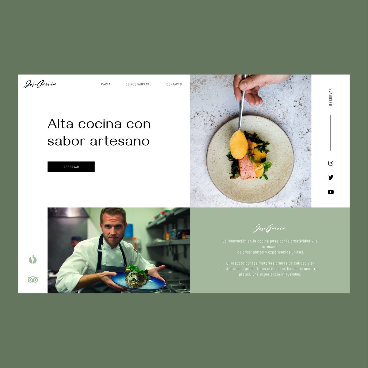 Concept Ui - Chef
#diseño #diseñoweb #diseñopaginasweb #wordpress #paginasweb #website #online #digital #diseñografico #graphicdesign #inspiraciondiseño #diseñouxui #html #css #appdesign #uidesign #uxdesign #wordpressbarcelona #diseñowebbarcelona #diseñowebmataro