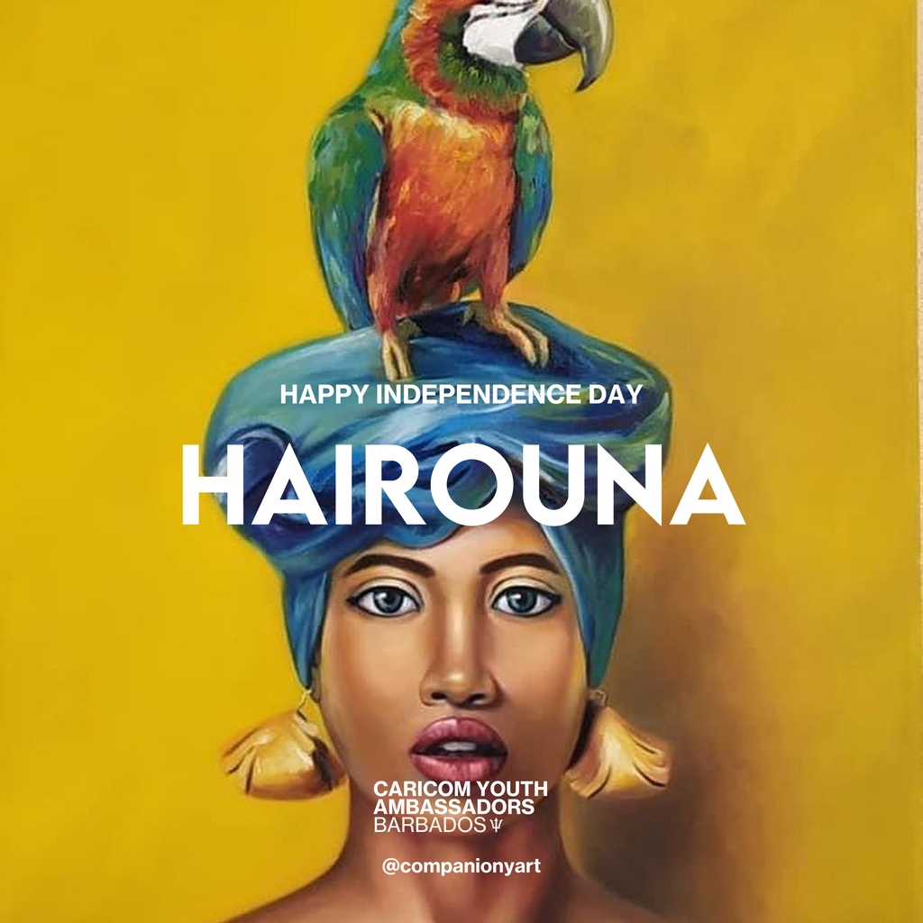 Happy 42nd Independence Day to our brothers and sisters in St. Vincent and the Grenadines, "Hairouna" The Land of the Blessed. 🇻🇨🇻🇨