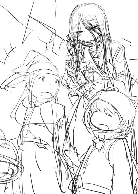 はろいん絵悩んでる 