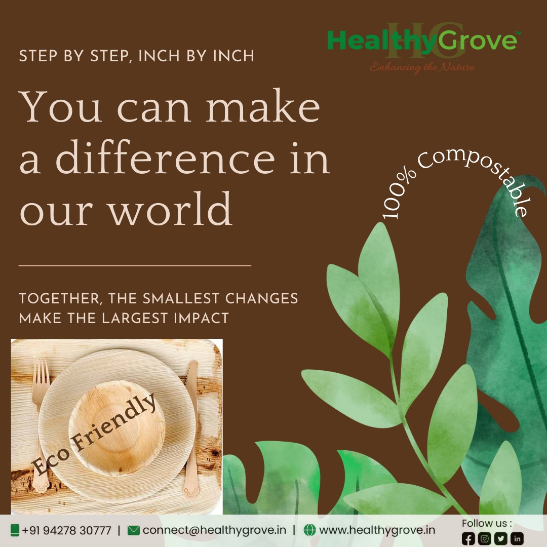 HealthyGrove's tweet photo. Start from today
#bethechange #gogreen #environmentfriendly #plasticfree #partyplates 
#healthygrove https://t.co/CK9A5HJYKK