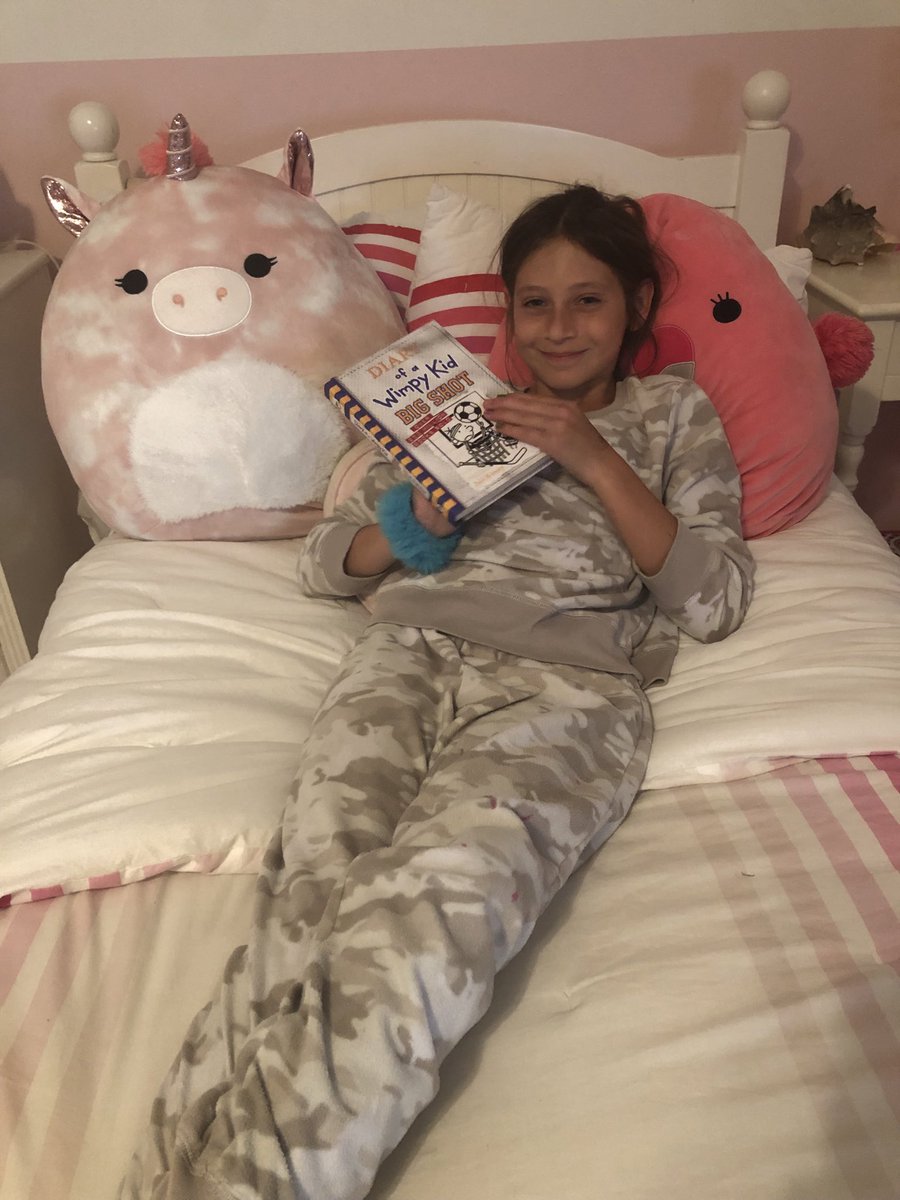 MichelleGins's tweet photo. @wimpykid we got your new book yesterday and both of my kids are loving it so far! Thanks!! https://t.co/Zh7eAD5yJt