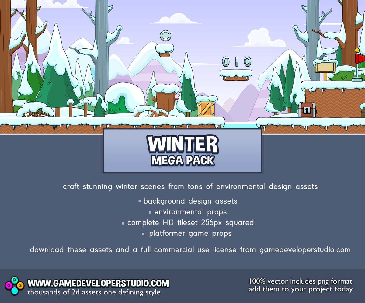 GameDev_studio's tweet image. The final season #gameasset pack is now available on the website gamedeveloperstudio.com . #gamedev #indiedev #indiegamedev