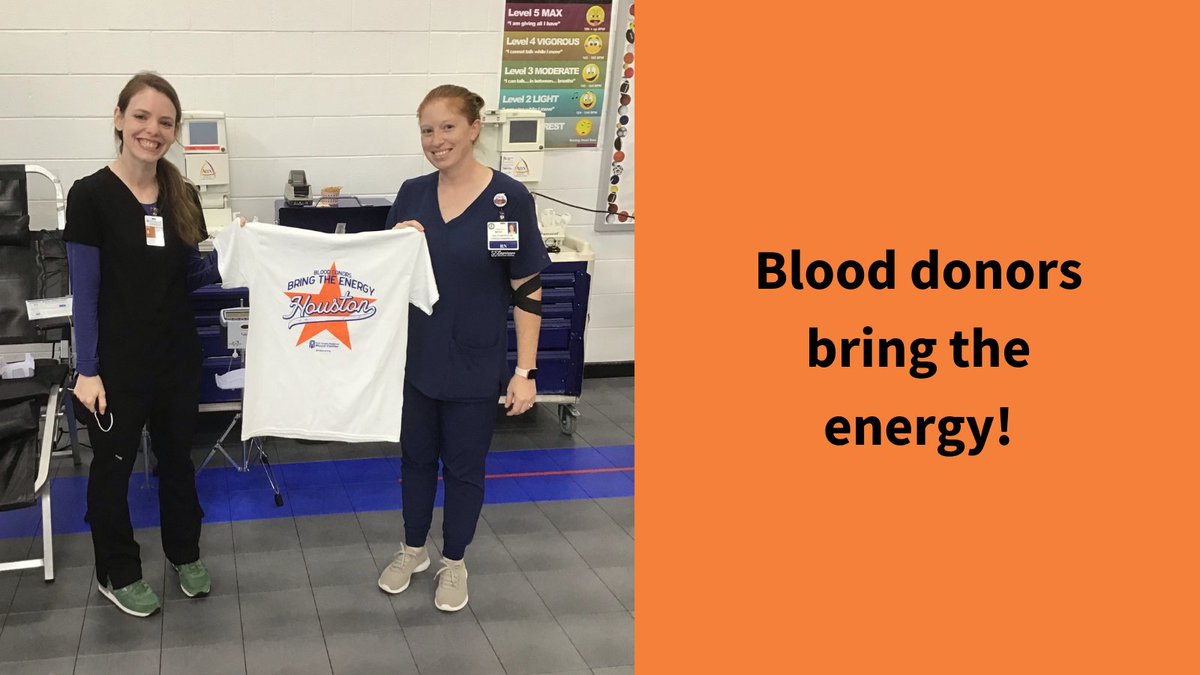 commitforlife's tweet photo. Blood donors bring the energy! We're ready to see you rock our Houston baseball t-shirt when you donate blood in October. One donation can save up to three lives- that's the best score you can hear! 

Schedule an appointment at https://t.co/L8wO8fE6R6

#houston #blooddonor https://t.co/Xr6OWVJxru