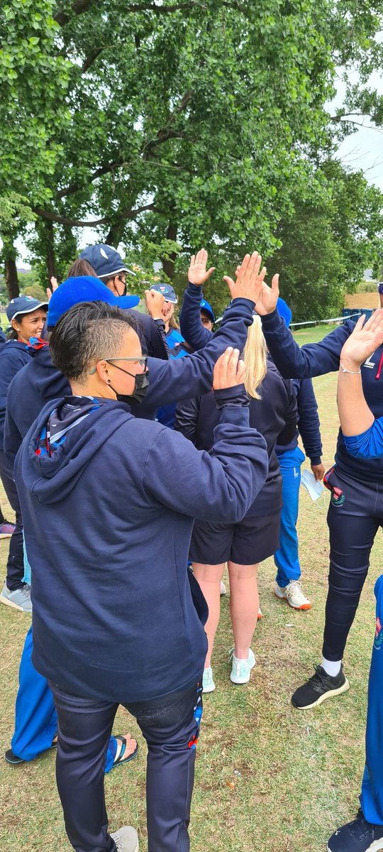 WPWomensCricket's tweet photo. And that's the game, WP win by 9 wickets. Fantastic win to boost us into the final day tomorrow.
We keep going!
#AlwaysDominate
#OneTeam
๐ต๐ด https://t.co/1UiEflppcy