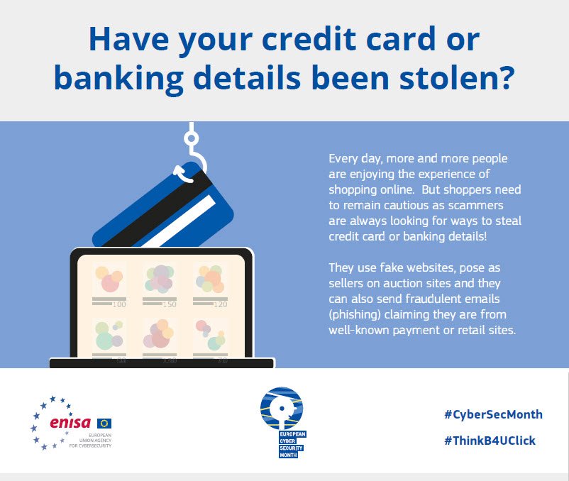 NivasKanniah_'s tweet photo. Always be cautious when shopping online 👥 scammers are looking for ways to steal your credit card or banking details 🎣

#CyberSecurityMonth https://t.co/dJcETwE9sa