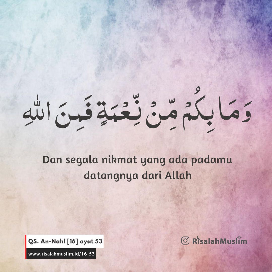 RisalahMuslimID's tweet photo. Selalu tambahkan rasa syukurmu apa pun keadaan dan bagaimana masalahmu.
Perbanyak dan ulang-ulang terus doamu.
Yakinlah
Allah akan menolongmu
serta menjaga
memelihara dan membahagiakanmu. https://t.co/v0BODU1DBO