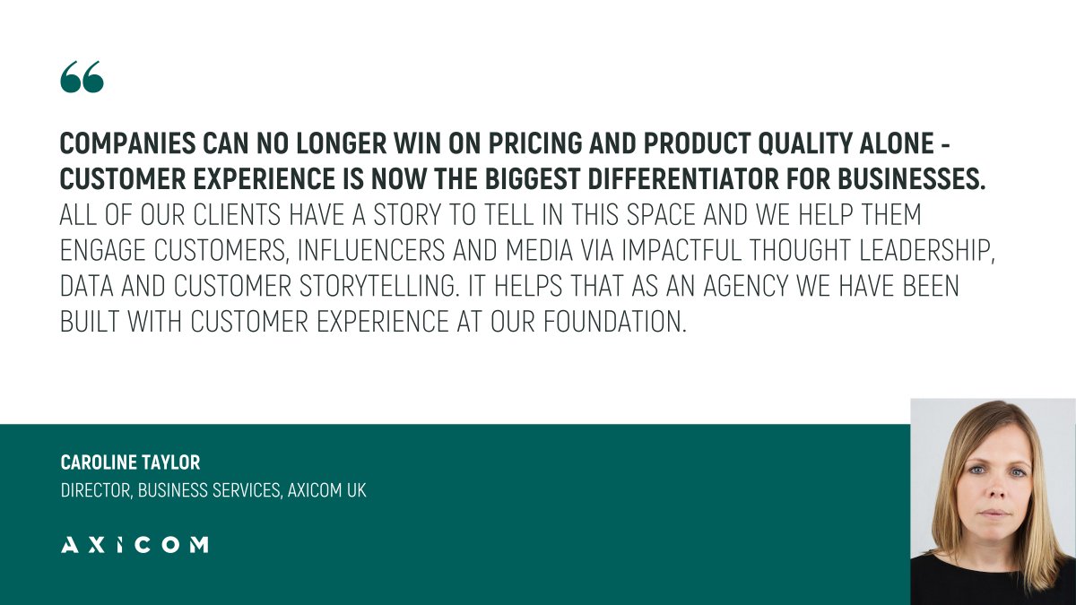 AxiCom's tweet photo. Caroline Taylor, who heads up the UK Business Services team is on the mic discussing the importance of customer experience in setting companies apart ⬇️
#BusinessServices #AxiComment https://t.co/O99PsSJRsE