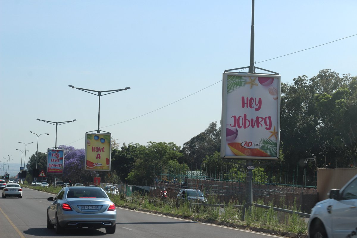 Ey Joburg, look out for @ADreachsa cool Next Level Summer Superlite Ads. We’re celebrating the change of season and our country’s level status to give you that summer feeling! Shed a ray of sunshine on your business by elevating your marketing communication with us #masakhemedia