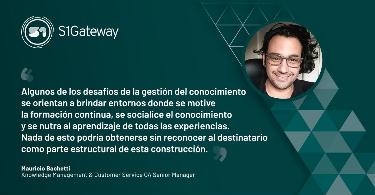 s1gateway's tweet photo. "Socializar el conocimiento adecuando las experiencias y acompañando las necesidades de nuestros clientes y equipos, nos permite crecer, mejorar y anticiparnos, alcanzando objetivos cada vez más desafiantes”.

Conversemos en mi LinkedIn👇
https://t.co/kh9xDlFq5r https://t.co/Wizb6gMV13