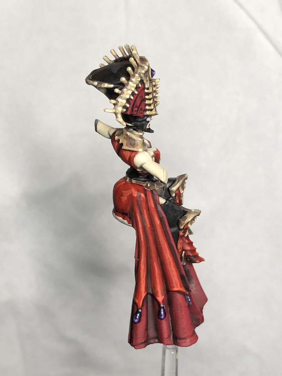 FancyKelvin's tweet photo. Tonight I took a different tactic. I tried to enjoy myself. 2 days to go
#aos #warhammercommunity #cursedcity #warhammerquest #vampire #gamesworkshop #ageofsigmar #wip #warhammerwip #hobbypainter #paintingwarhammer #miniaturepainting #soulblightgravelords #Neferata https://t.co/B3A8BIkOXd